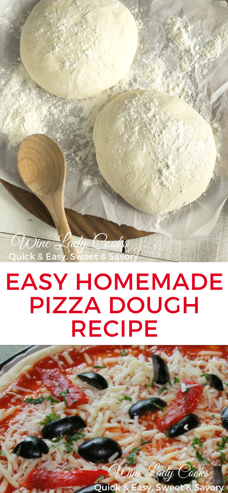 Pizza Dough Recipe Quick
 Easy Homemade Pizza Dough Recipe