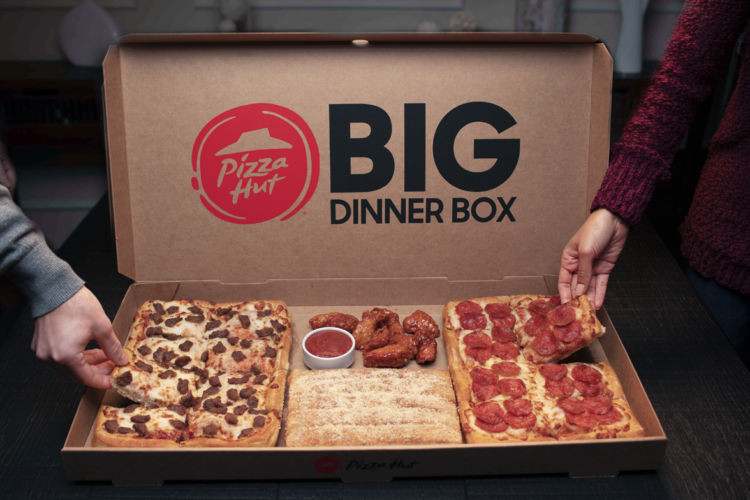 Pizza Hut Big Dinner Box
 Finally an easy holiday meal that everyone will love