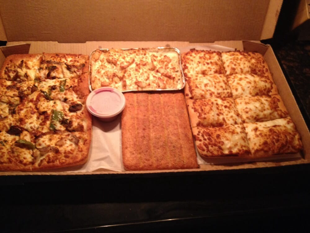 Pizza Hut Big Dinner Box
 Big dinner box w a cheese pizza a chicken & roasted