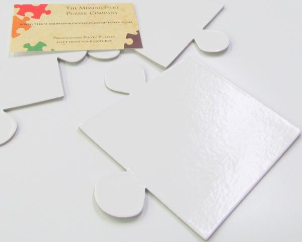 Plain White Puzzle For Wedding Guest Book
 White Wedding Guest Book Puzzle with 30 Extra Puzzle