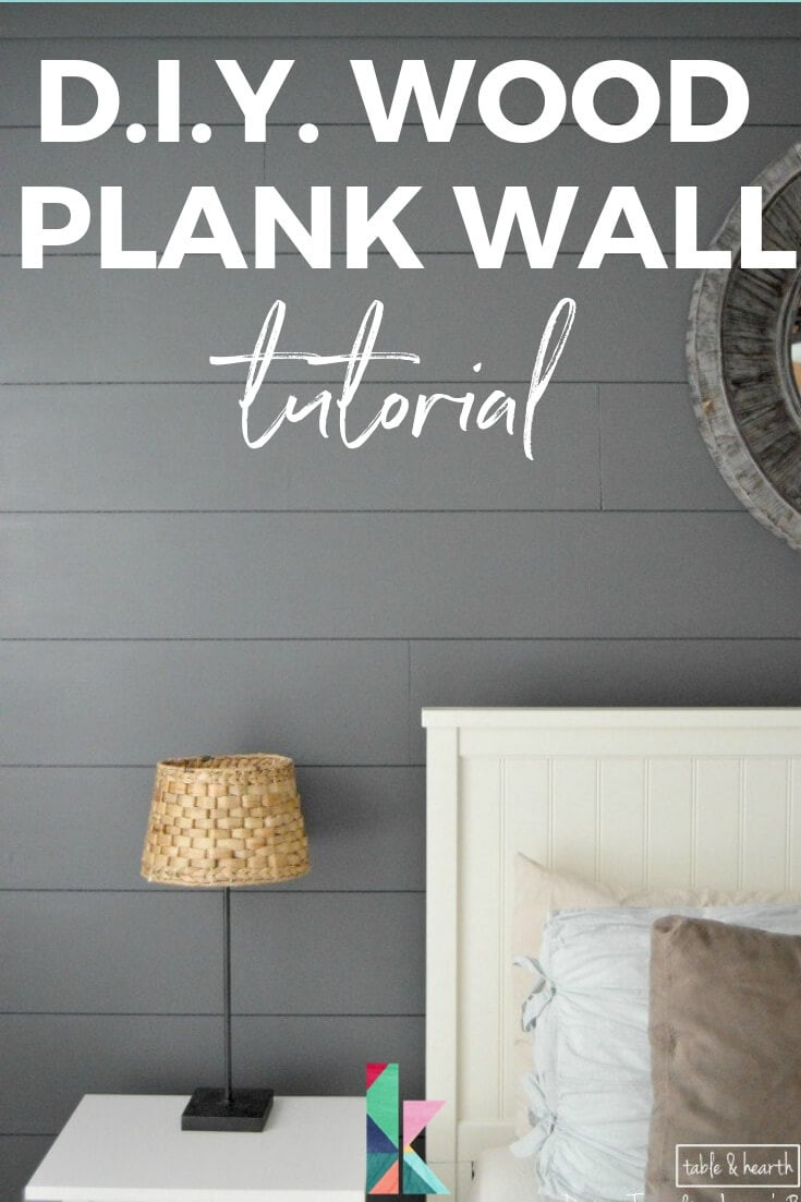 Plank Wall DIY
 DIY Wood Plank Wall