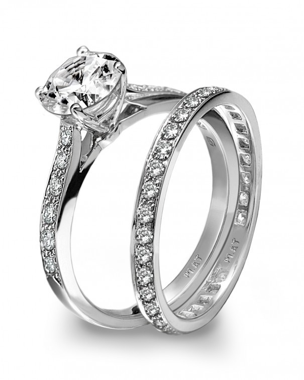 Platinum Diamond Wedding Rings
 Engagement Ring With Platinum Diamond A Wedding Inspiration