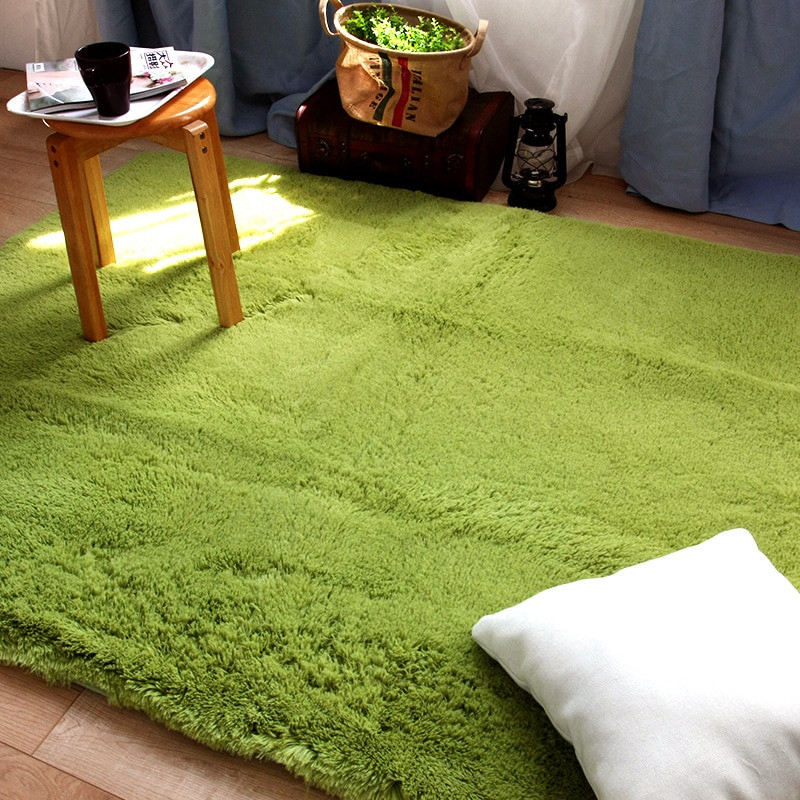 Plush Rugs For Living Room
 Soft Shaggy Carpet For Living Room European Home Warm