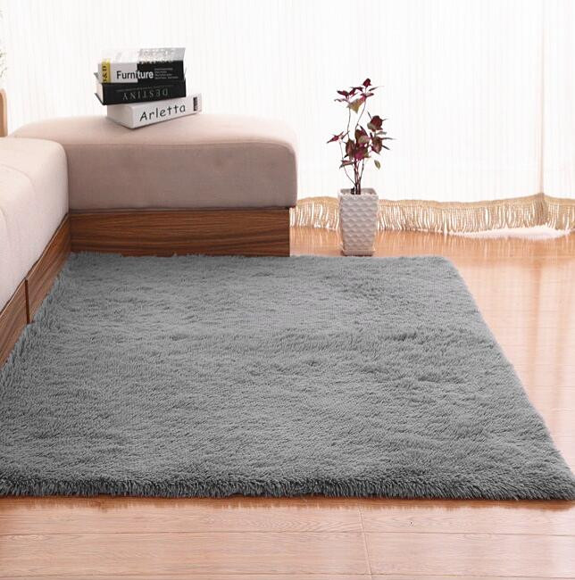 Plush Rugs For Living Room
 Size Plush Shaggy carpet fluffy carpet for Living