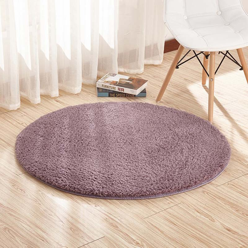 Plush Rugs For Living Room
 Fluffy Round Rug Carpets for Living Room Decor Faux Fur