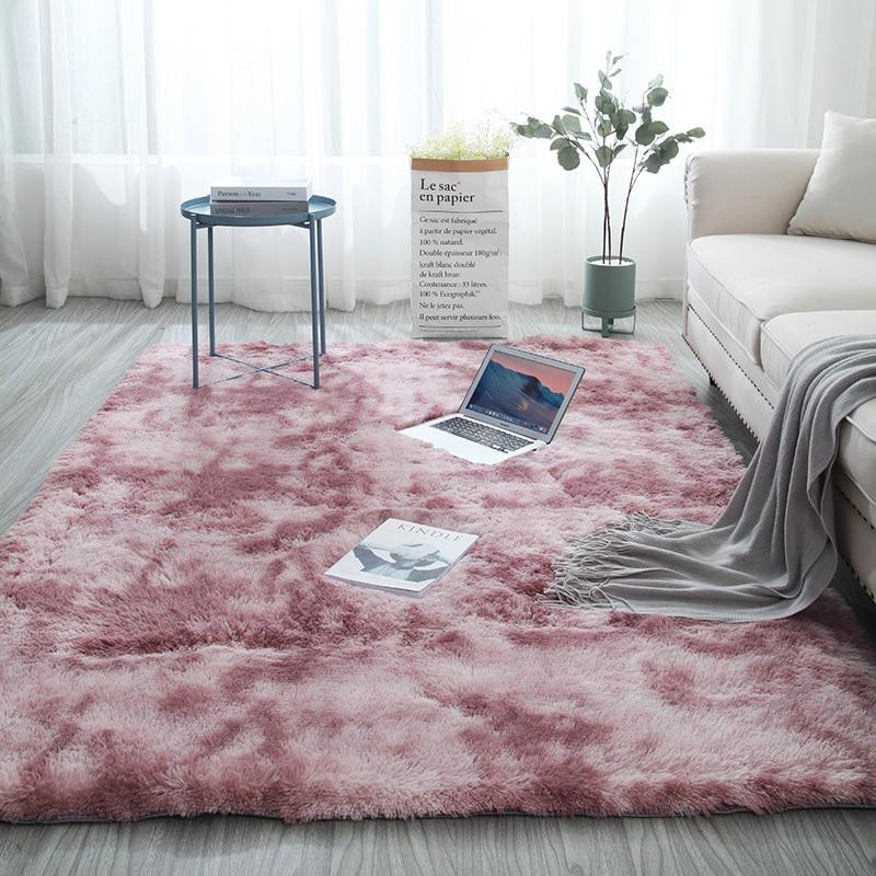 Plush Rugs For Living Room
 Gra nt Plush Shag Rug Modern Furry Living Room Bedroom