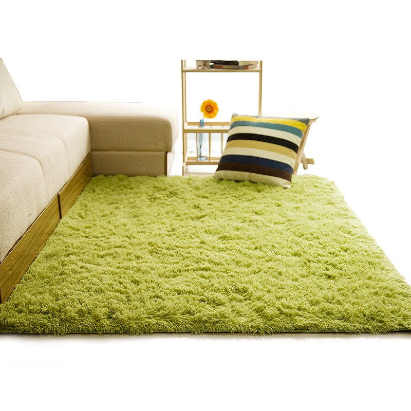 Plush Rugs For Living Room
 Soft Shaggy Carpet For Living Room European Home Warm