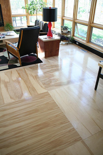 Plywood Floors DIY
 Inspiration Plywood Floors How to Included Curbly
