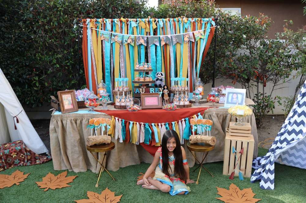 Pocahontas Birthday Party
 Pocahontas Birthday Party Ideas 3 of 12