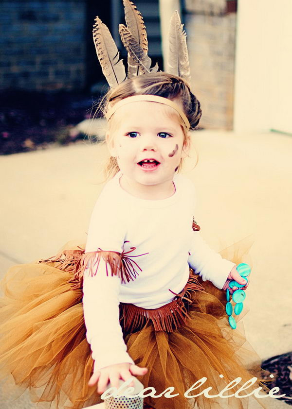 Pocahontas DIY Costumes
 50 Creative Homemade Halloween Costume Ideas for Kids