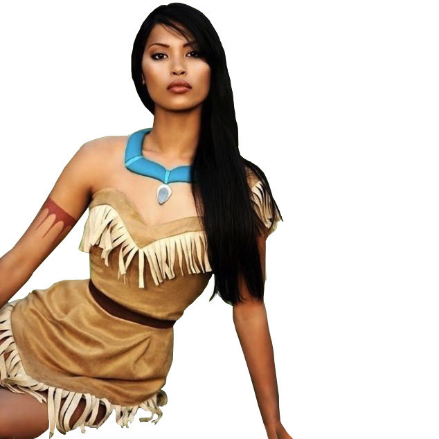 Pocahontas DIY Costumes
 Disney Pocahontas Princess Cosplay Outfit For Children and