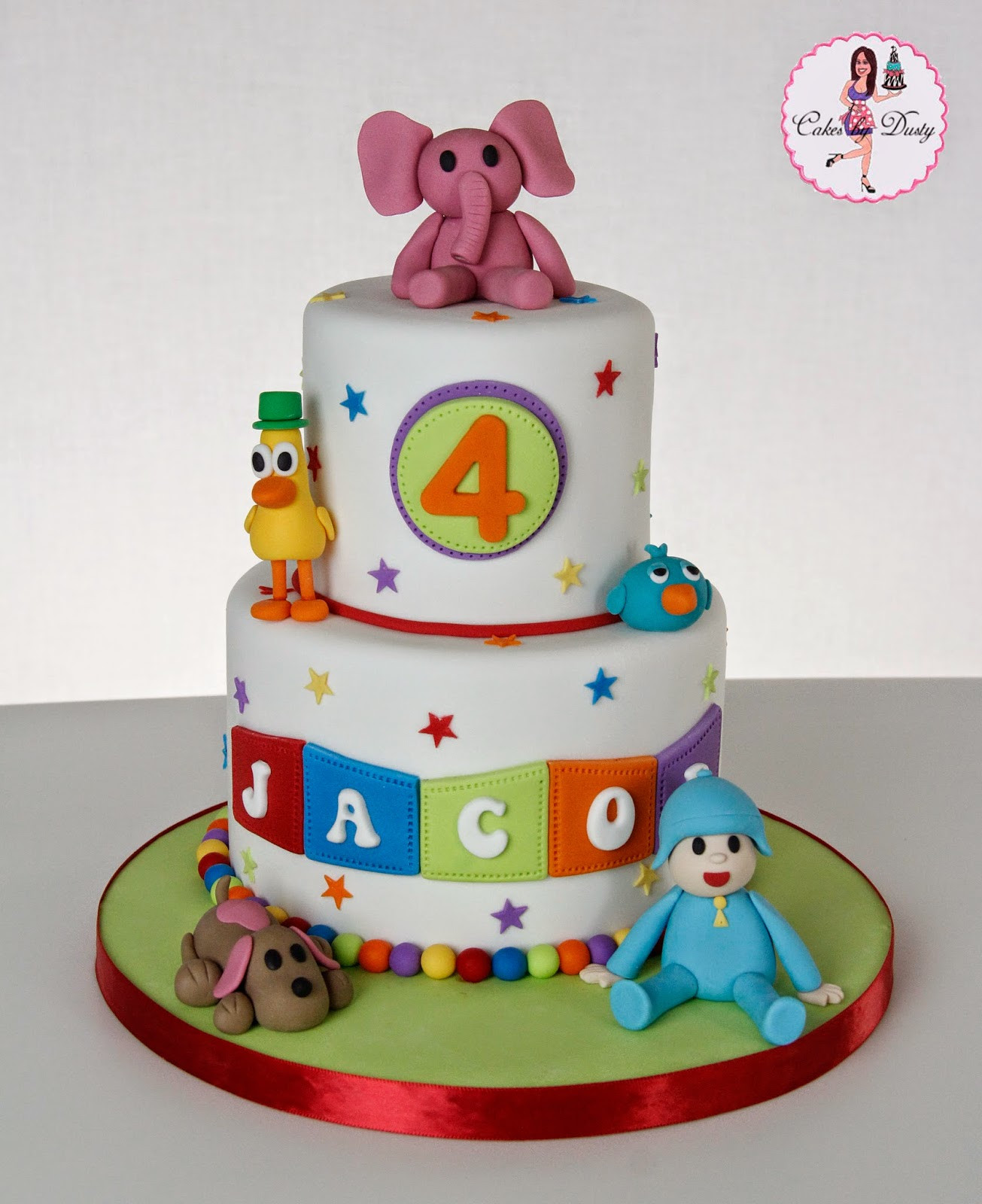 Pocoyo Birthday Cake
 Cakes by Dusty Jacob s Pocoyo Cake