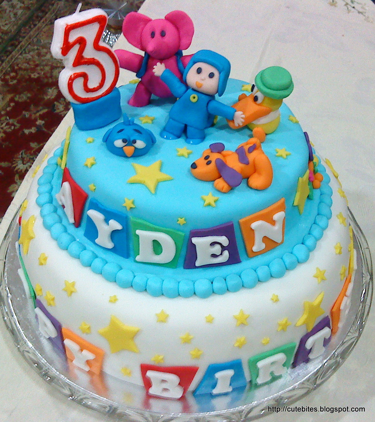 Pocoyo Birthday Cake
 Too Cute To Resist Pocoyo Cake Happy Birthday