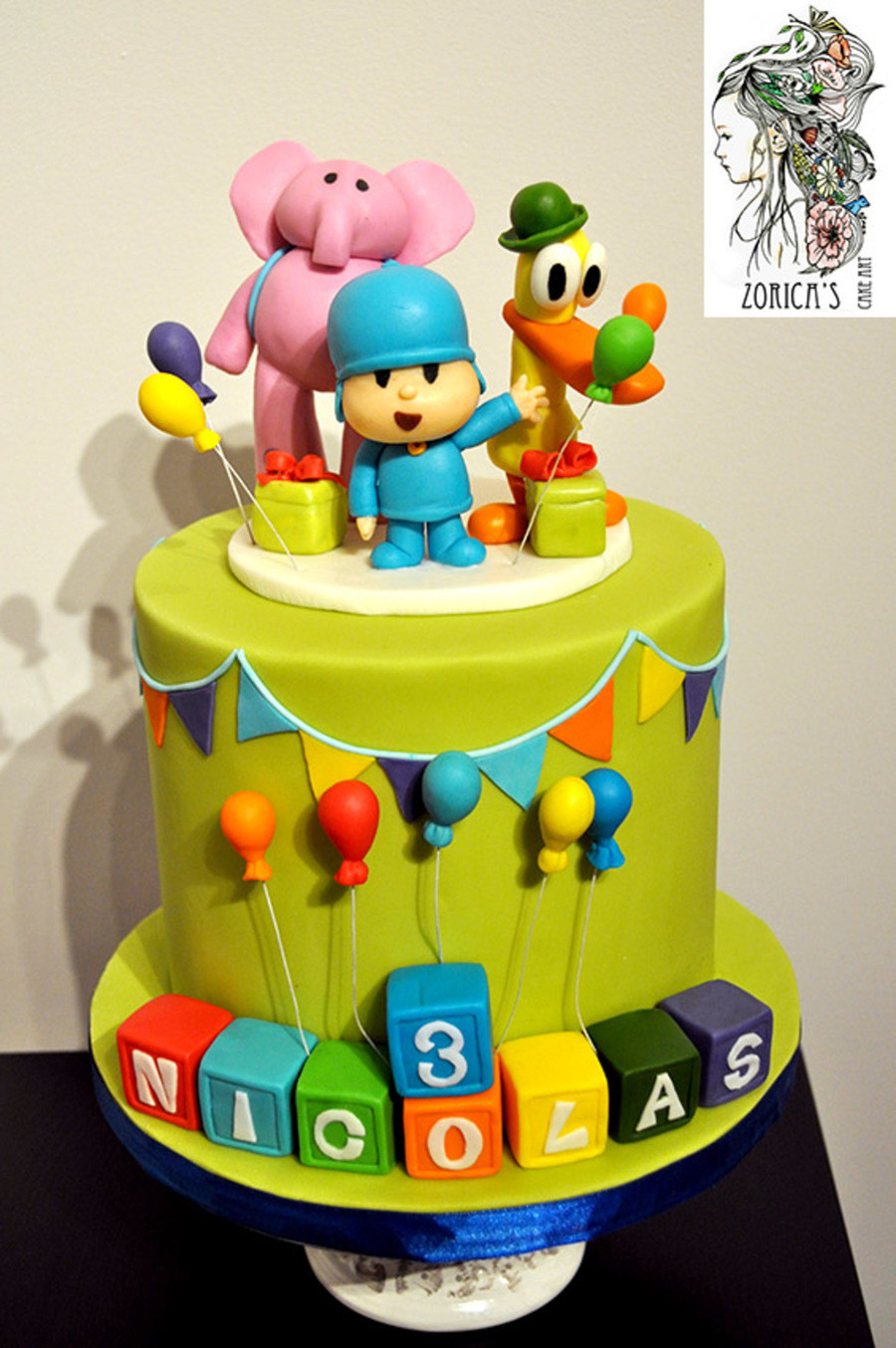 Pocoyo Birthday Cake
 Pocoyo Cake CakeCentral