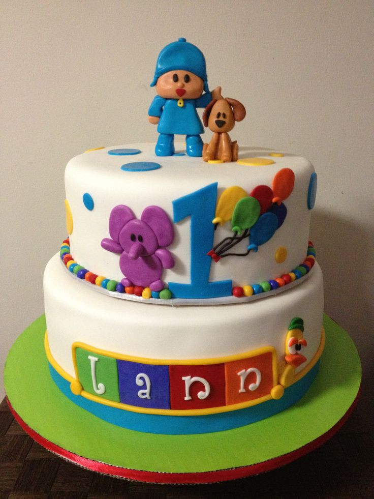 Pocoyo Birthday Cake
 66 best images about tortas pocoyo on Pinterest