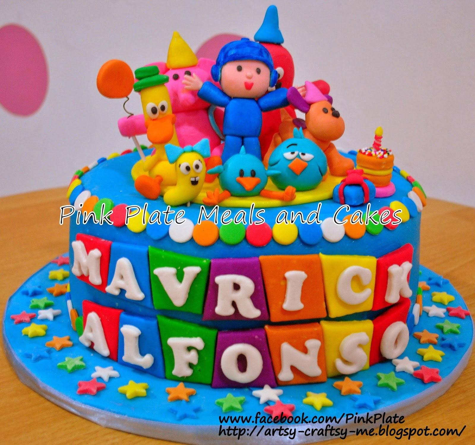 Pocoyo Birthday Cake
 Pocoyo cake