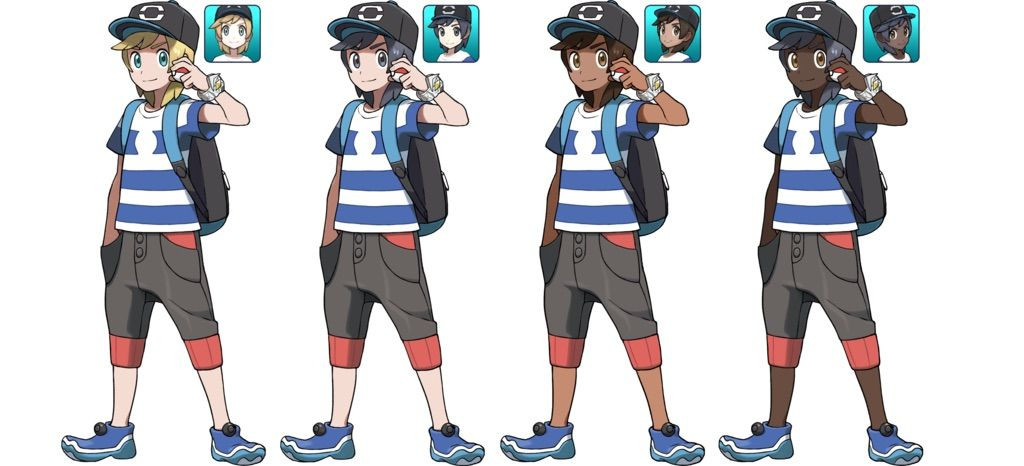 Pokemon Sun And Moon Hairstyles Male
 Gen 7 Trainer Customization Everything We Know
