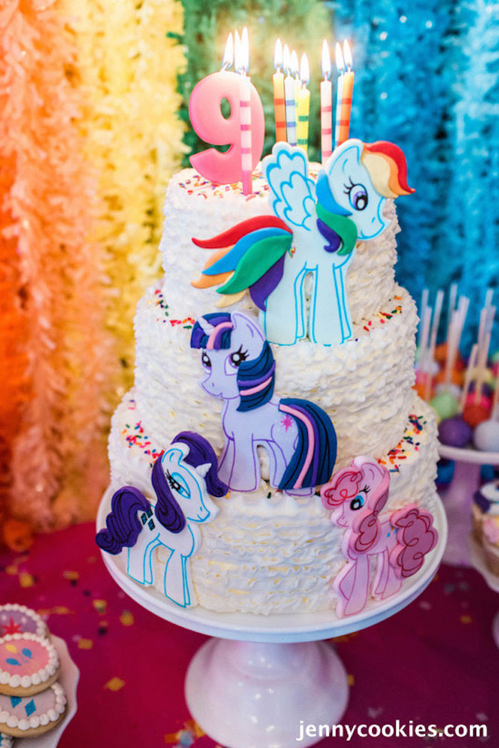 Pony Birthday Party Ideas
 Kara s Party Ideas My Little Pony Birthday Party via Kara