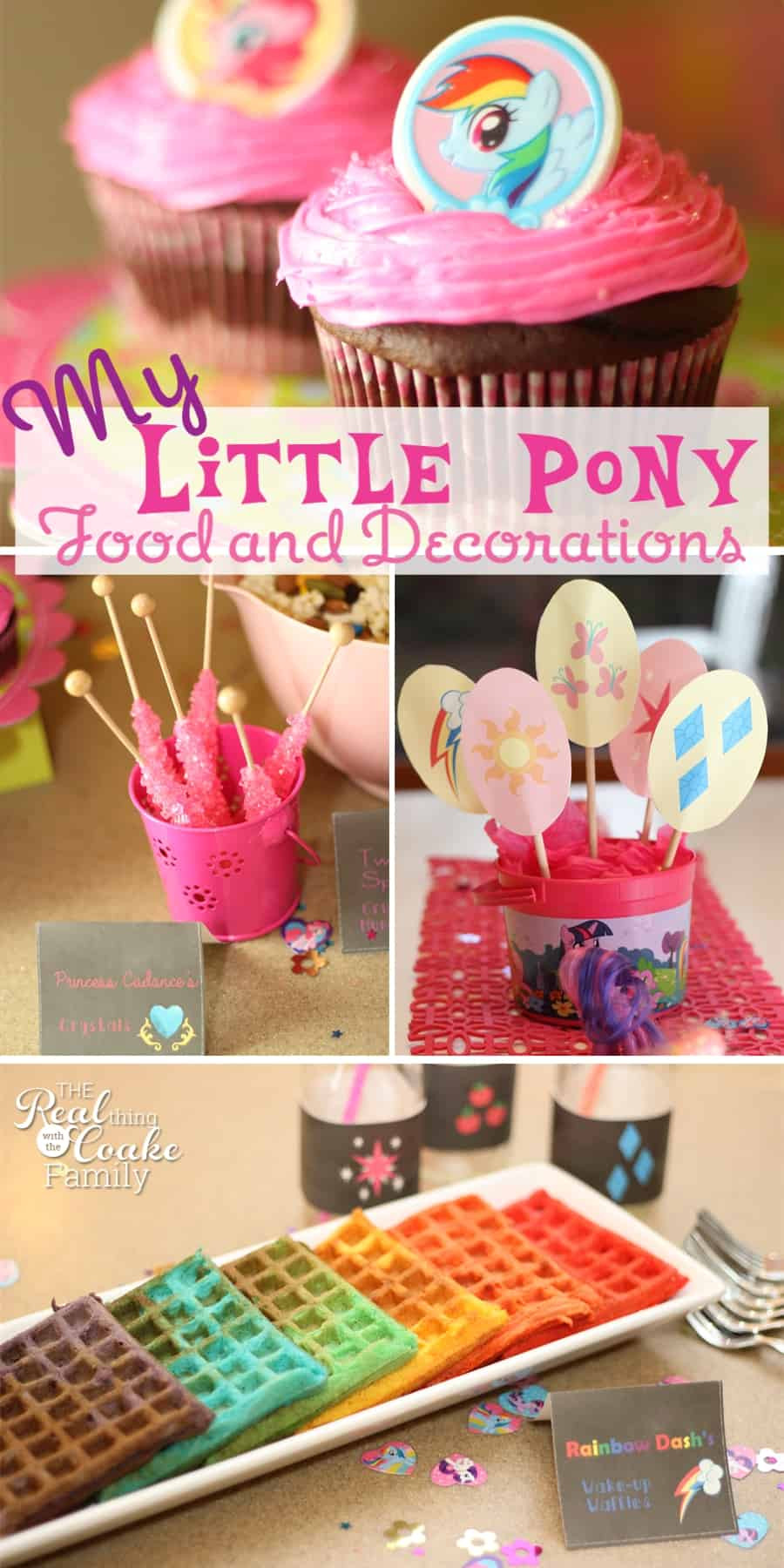 Pony Birthday Party Ideas
 My Little Pony Birthday Party Food and Decorating Ideas