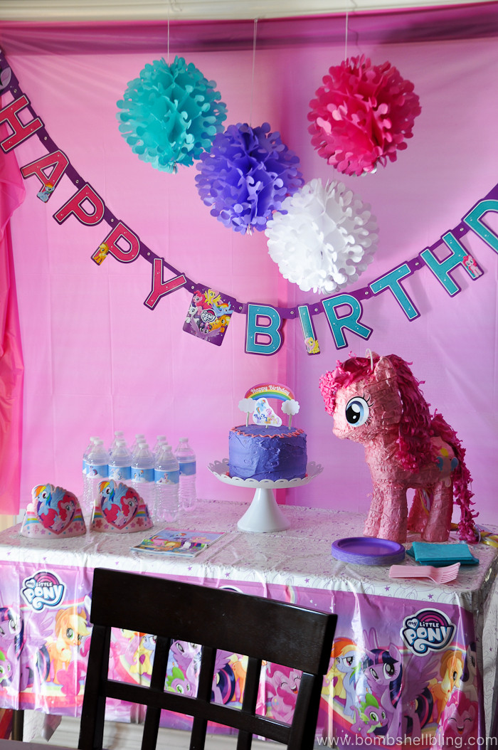 Pony Birthday Party Ideas
 My Little Pony Birthday Party The cutest thing EVER