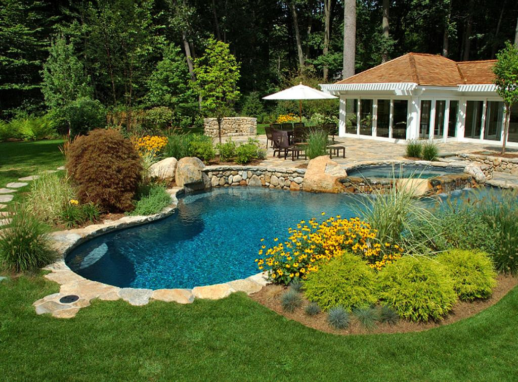 Pool Backyard Ideas
 27 Pool Landscaping Ideas Create the Perfect Backyard