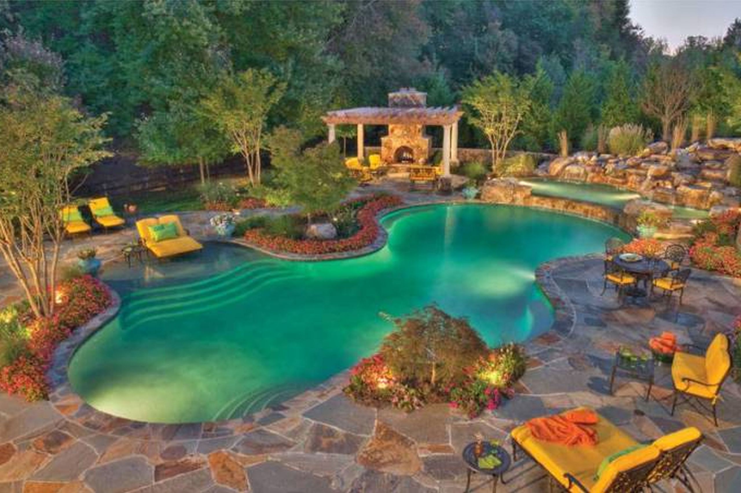 Pool Backyard Ideas
 Backyard Pool Design with Mesmerizing Effect for Your Home