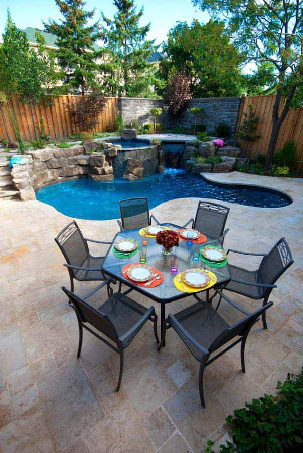 Pool Backyard Ideas
 25 Fabulous Small Backyard Designs with Swimming Pool