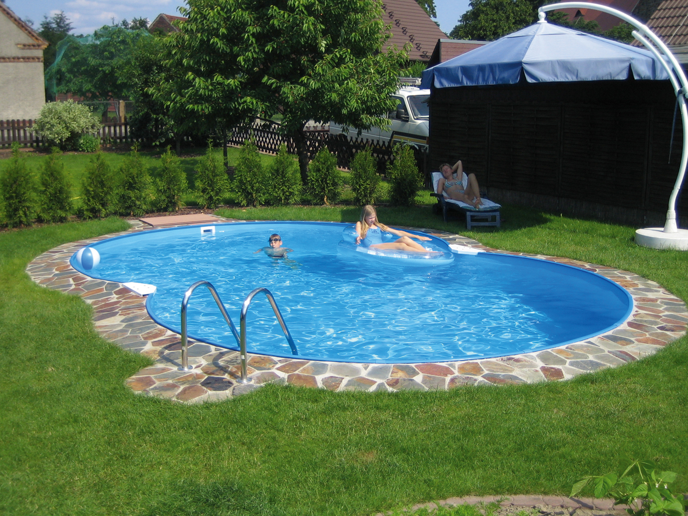 Pool Backyard Ideas
 Backyard Landscaping Ideas Swimming Pool Design