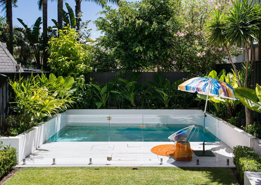 Pool In Small Backyard
 Brilliant Backyard Ideas Big and Small