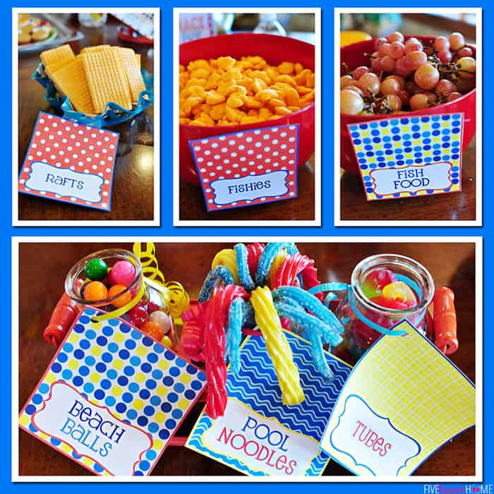 Pool Party Food Ideas For Kids
 6th Birthday Pool Party