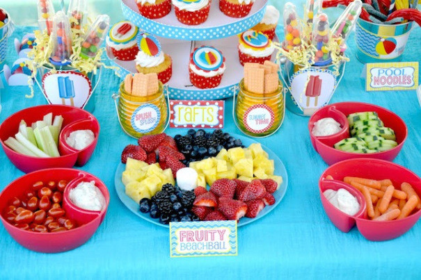 Pool Party Food Menu Ideas
 How to Throw a Summer Pool Party for Kids