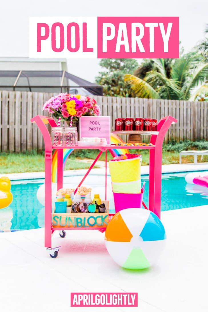 Pool Party Ideas For Adults
 Pool Party Ideas for Adults April Golightly