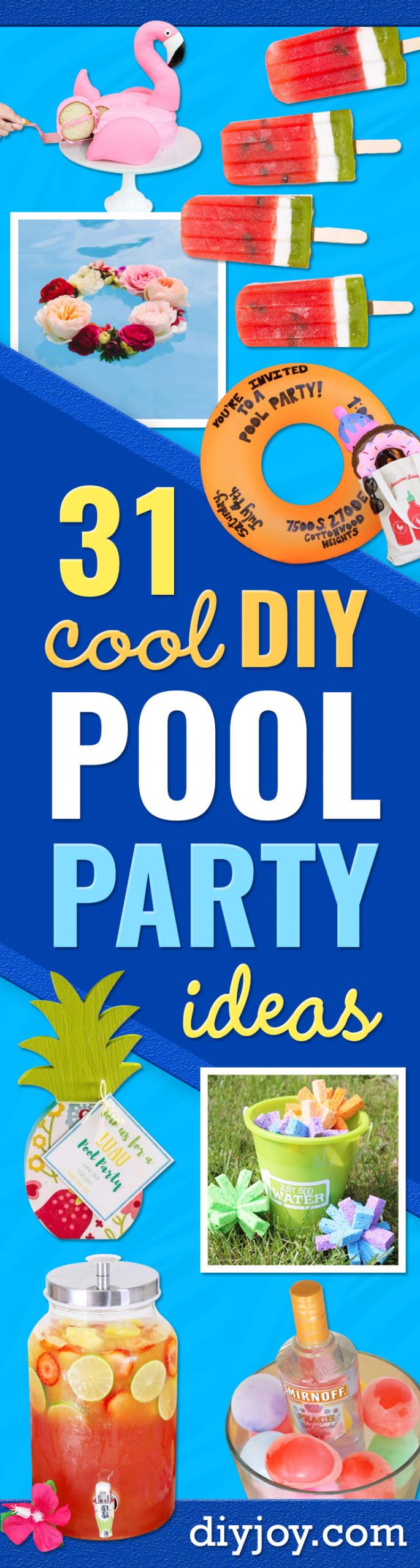 Pool Party Name Ideas
 31 DIY Pool Party Ideas To Cool f Your Summer