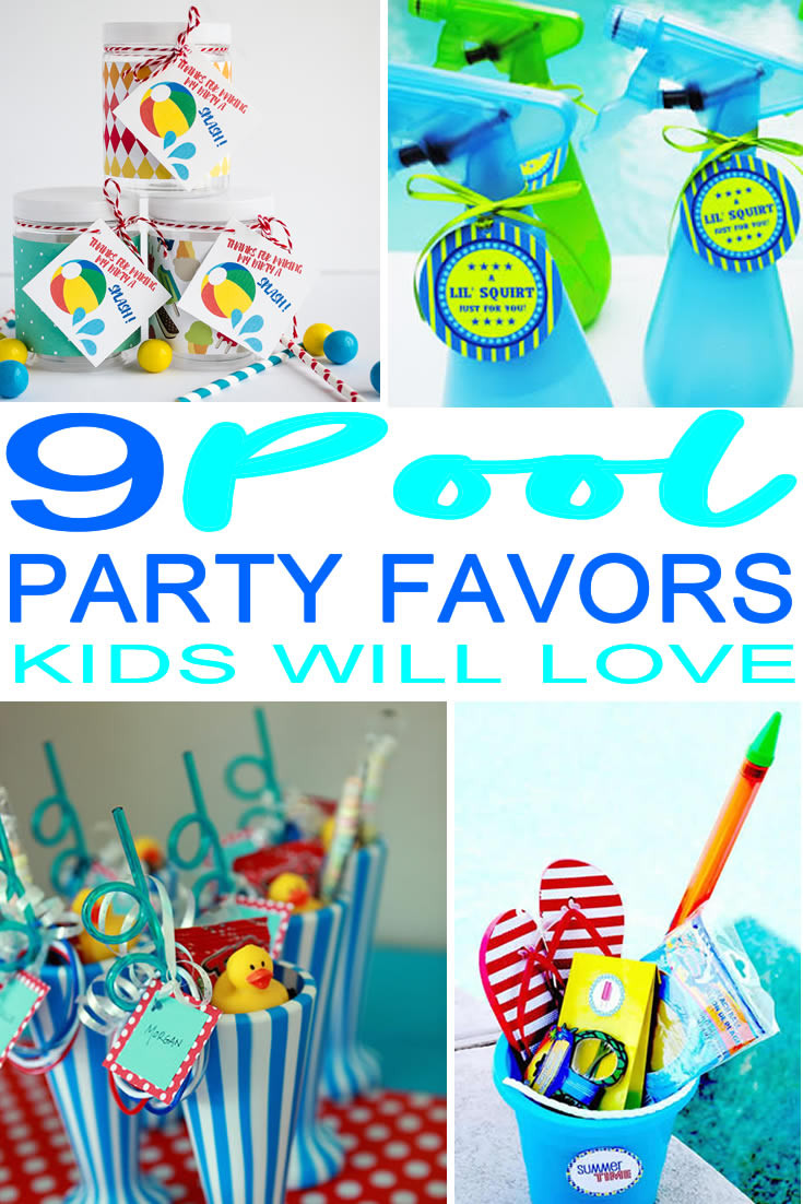 Pool Party Name Ideas
 9 pletely Awesome Pool Party Favor Ideas