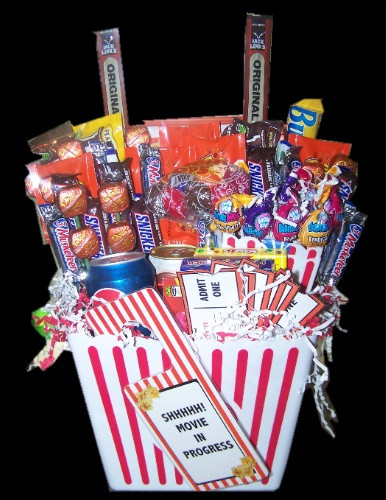 Popcorn Gift Baskets Ideas
 Pinterest