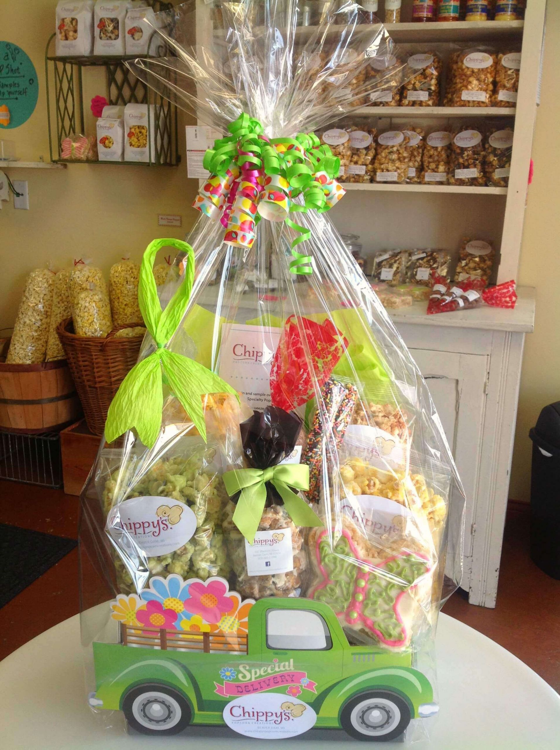 Popcorn Gift Baskets Ideas
 Themed Gift Basket Boxes Make Chippy s Popcorn POP