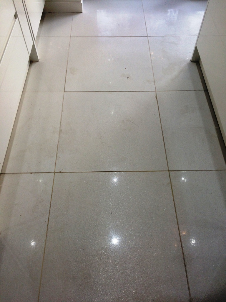 Porcelain Kitchen Tile
 Very Dirty Porcelain Kitchen Tiles Refreshed in Heywood