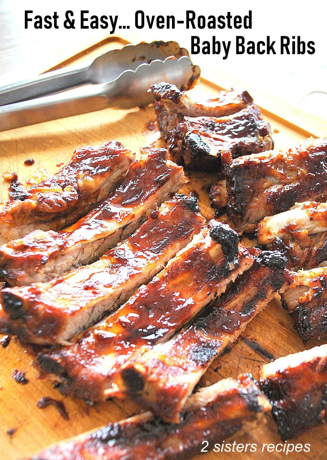 Pork Baby Back Ribs Oven
 Fast & Easy Oven Roasted Baby Back Ribs 2 Sisters