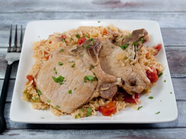 Pork Chops And Rice In Pressure Cooker
 Pressure Cooker Pork Chops and Rice Recipe