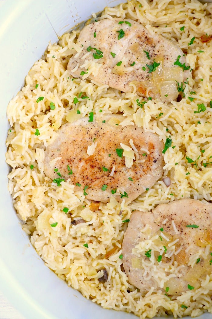 Pork Chops And Rice In Pressure Cooker
 Ninja Foodi Pork Chops and Rice · The Typical Mom