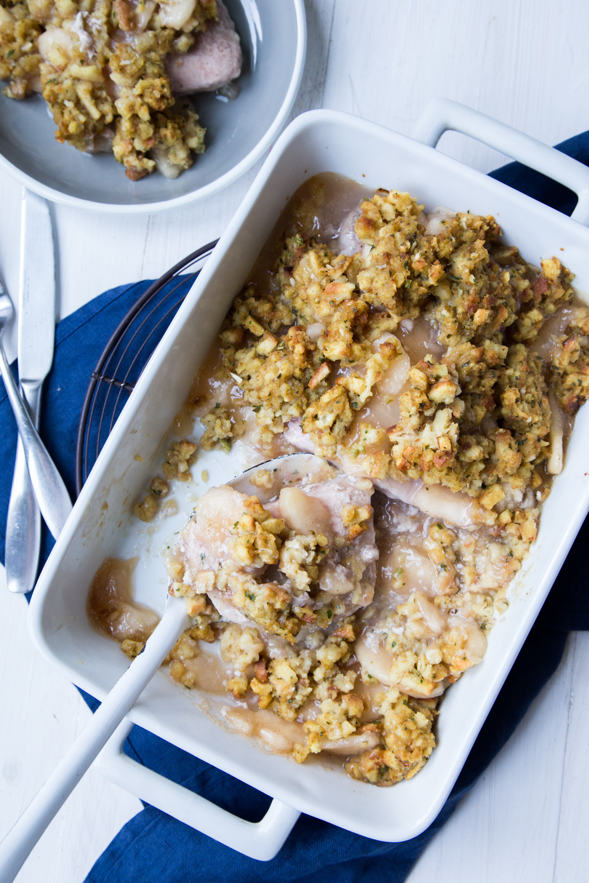 Pork Chops And Stuffing Baked
 Easy Apple and Stuffing Pork Chop Bake Country Cleaver