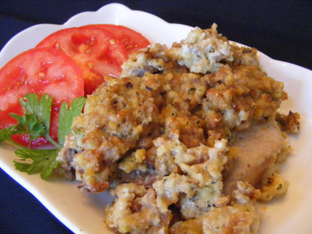 Pork Chops And Stuffing Baked
 Baked Stuffed Pork Chops Recipe Food