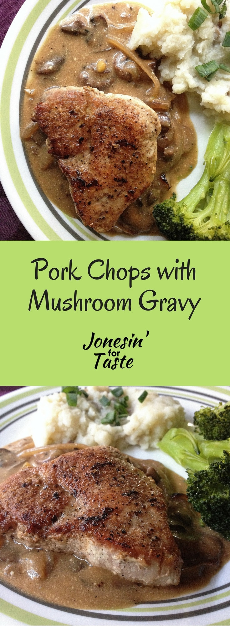 Pork Chops With Mushroom Gravy Recipe
 Easy 30 Minute Pork Chops with Mushroom Gravy