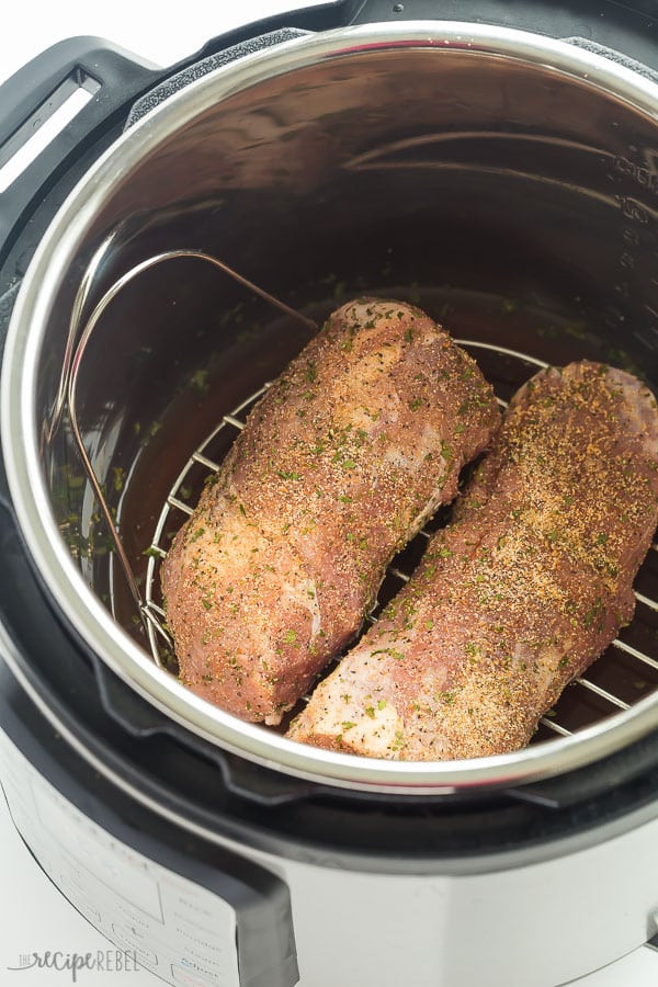 Pork Loin Instant Pot Recipe
 Instant Pot Pork Tenderloin with Garlic Herb Rub The