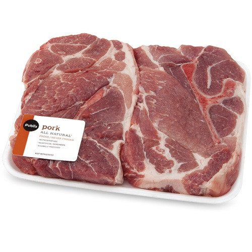Pork Shoulder Blade
 Pork Shoulder Blade Steaks Bone In approx 1 5 lbs