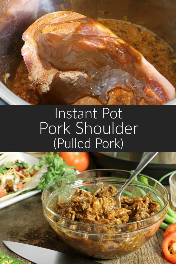 Pork Shoulder Instant Pot
 Instant Pot Pork Shoulder For Pulled Pork Sandwiches