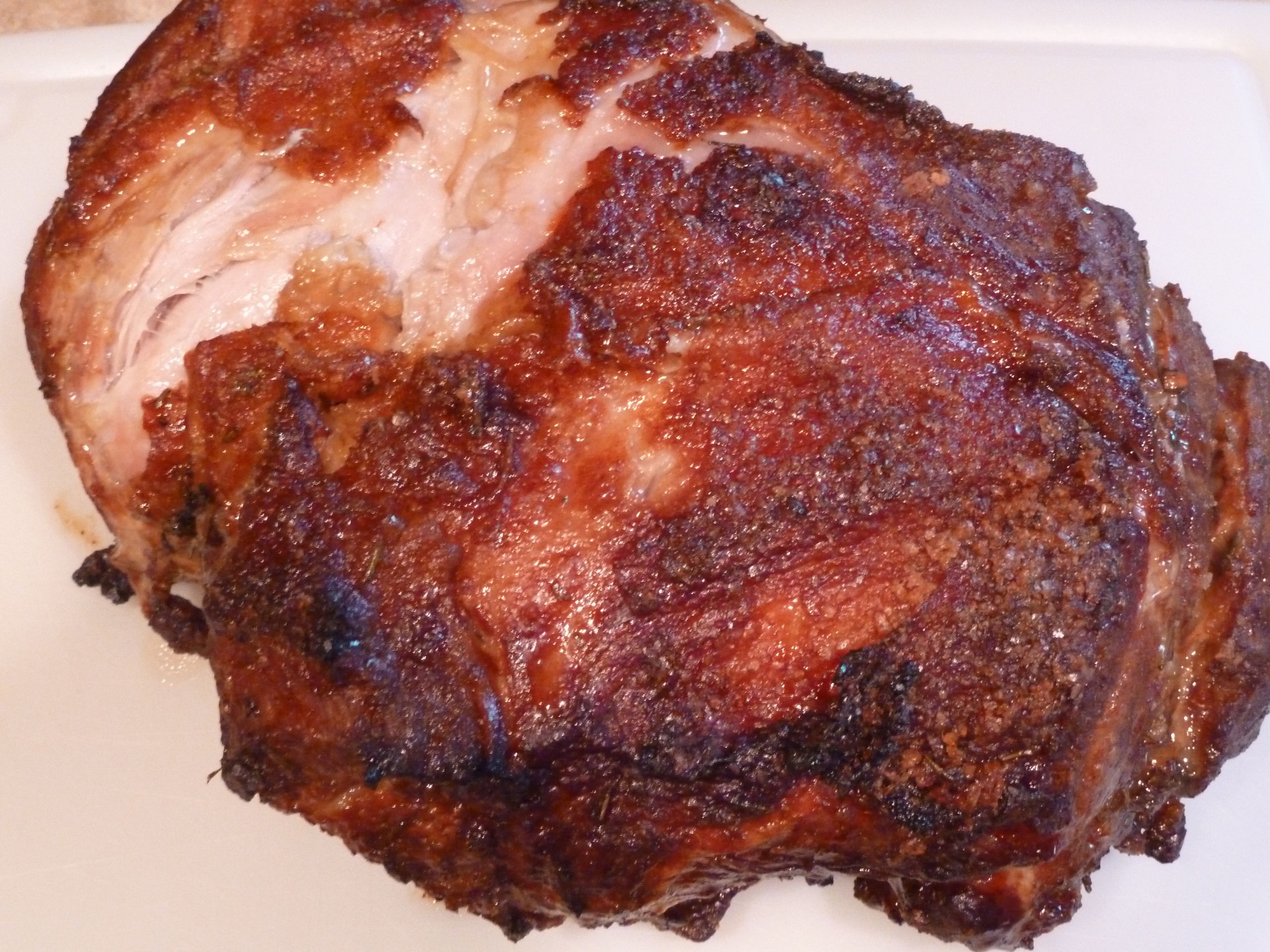Pork Shoulder Oven
 slow roasted pork shoulder