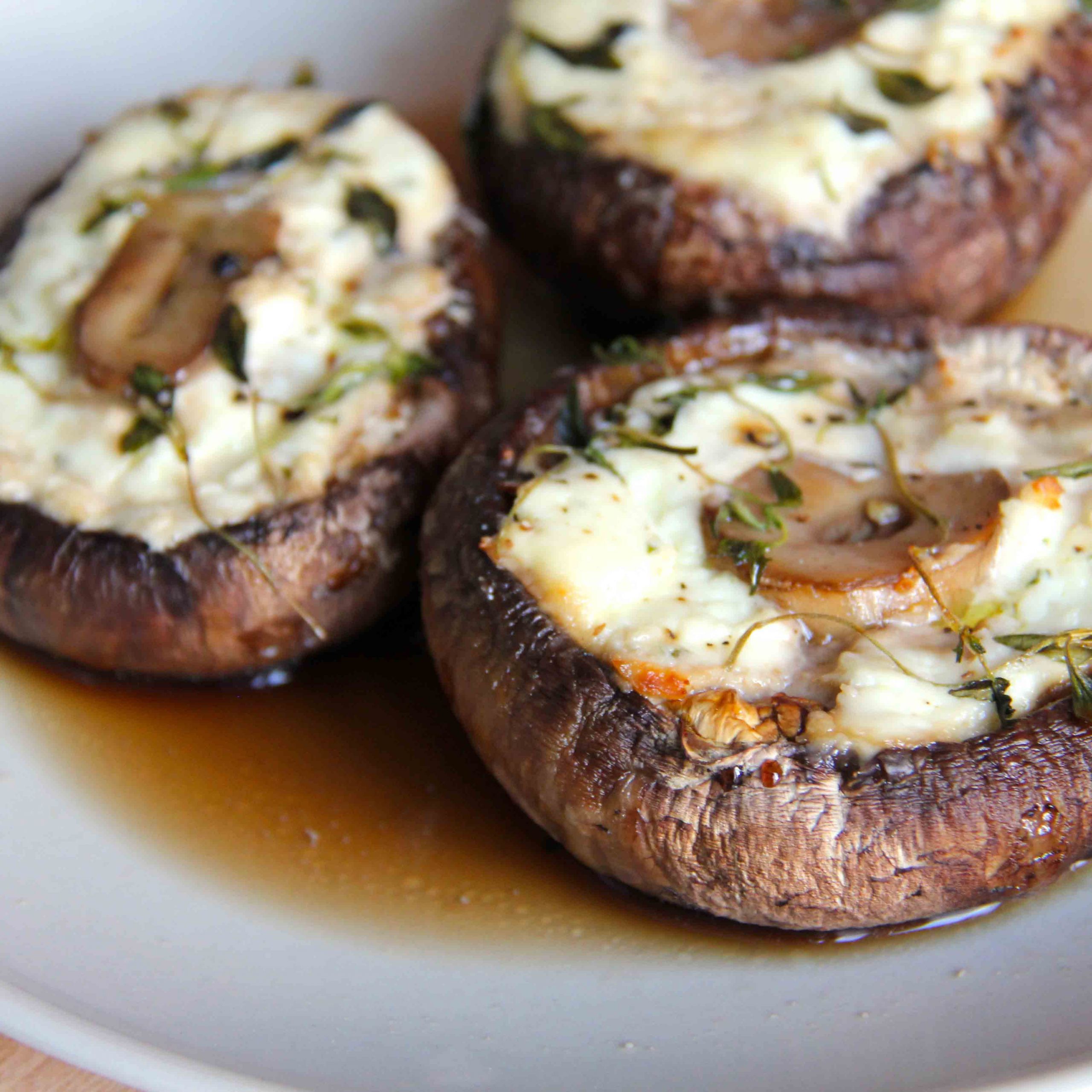 Portabello Stuffed Mushroom
 Cheese Stuffed Portobello Mushrooms