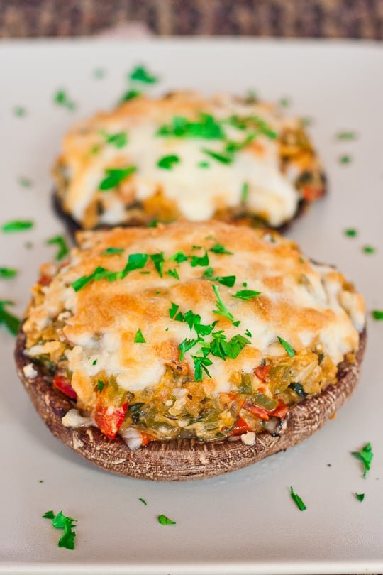 Portabello Stuffed Mushroom
 Stuffed Portobello Mushrooms Jo Cooks