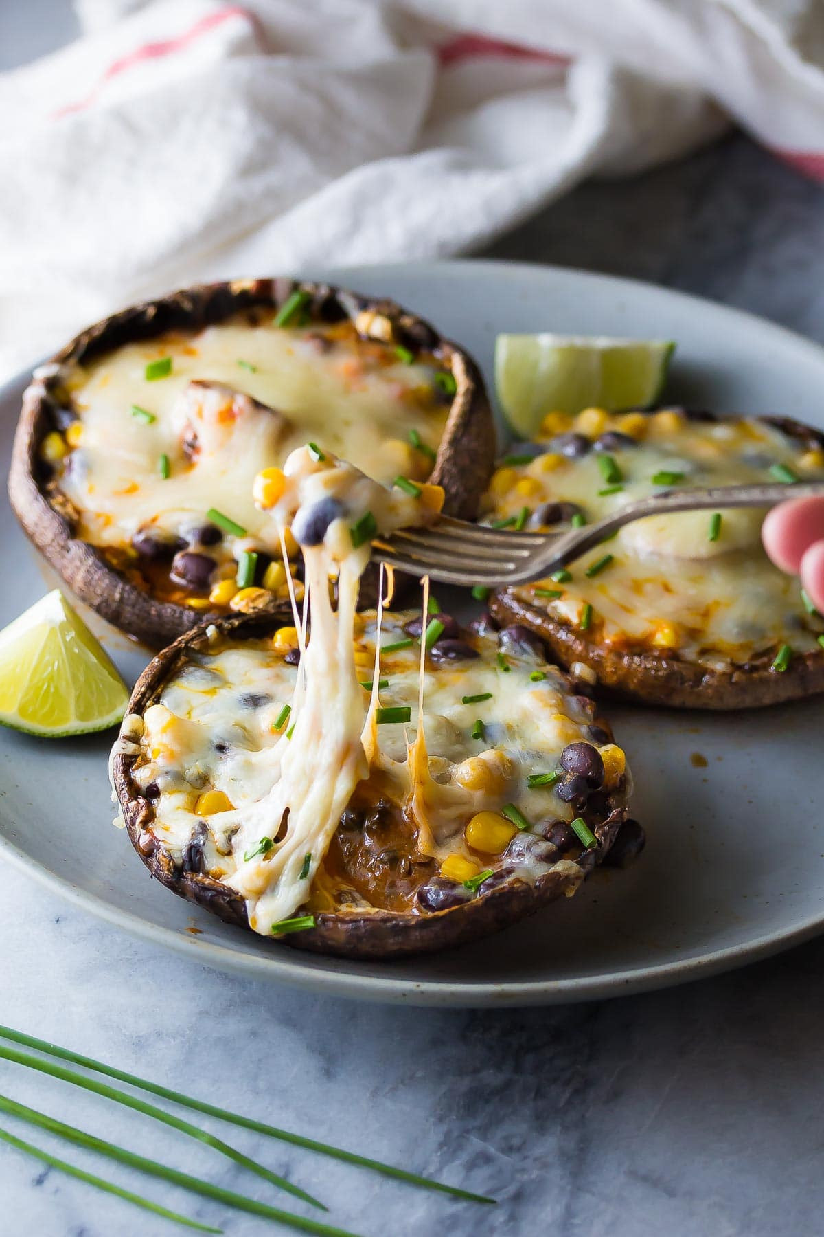 Portabello Stuffed Mushroom
 Enchilada Stuffed Grilled Portobello Mushrooms 25 minutes